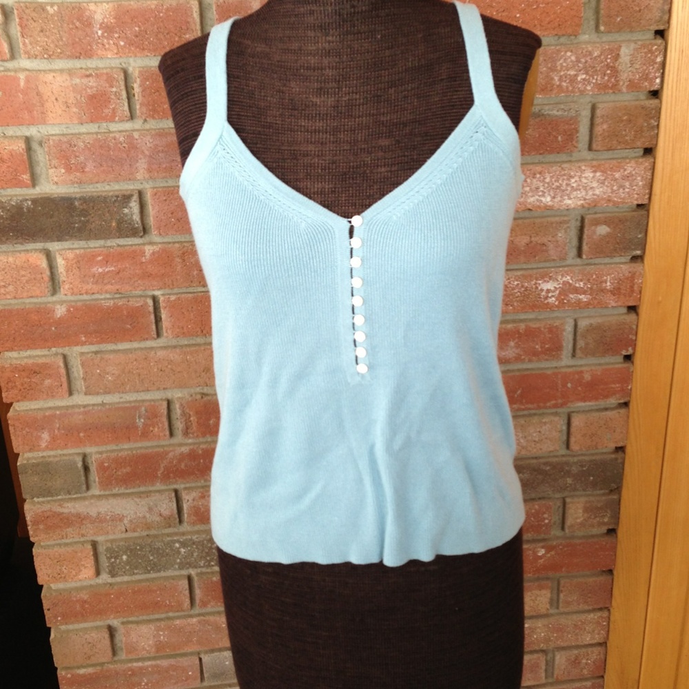 Boston proper knit tank top worn little reserved
